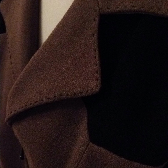 ♦️SOLD♦️ZELDA blazer. Brown/Black. Size 6. - Picture 7 of 8